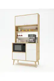 Latte Kahve Köşesi / Çok Amaçlı Dolap / Airfryer Dolabı / Mutfak Organizeri